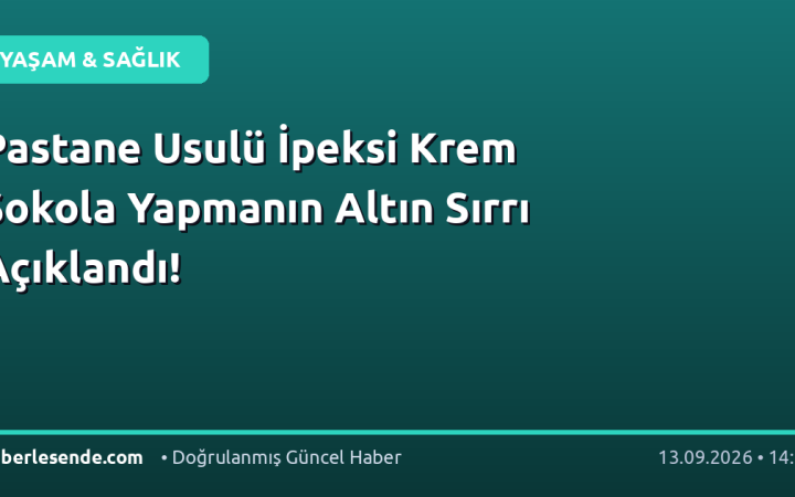 Pastane Usulü İpeksi Krem Şokola Yapmanın Altın Sırrı Açıklandı!