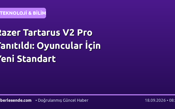 Razer Tartarus V2 Pro Tanıtıldı: Oyuncular İçin Yeni Standart