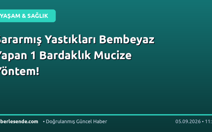 Sararmış Yastıkları Bembeyaz Yapan 1 Bardaklık Mucize Yöntem!