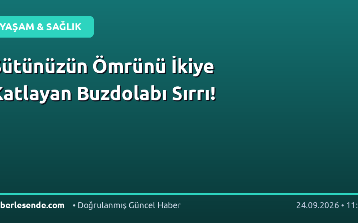 Sütünüzün Ömrünü İkiye Katlayan Buzdolabı Sırrı!