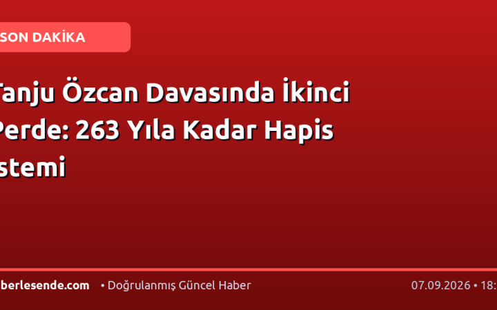 Tanju Özcan Davasında İkinci Perde: 263 Yıla Kadar Hapis İstemi