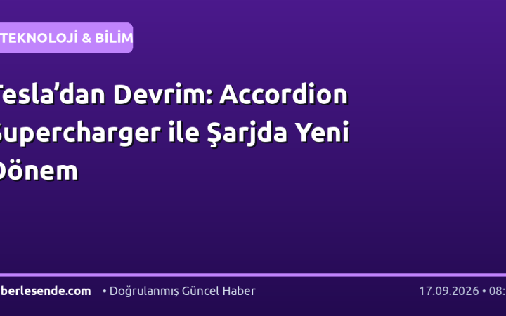 Tesla’dan Devrim: Accordion Supercharger ile Şarjda Yeni Dönem