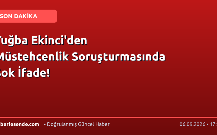 Tuğba Ekinci'den Müstehcenlik Soruşturmasında Şok İfade!