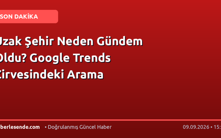 Uzak Şehir Neden Gündem Oldu? Google Trends Zirvesindeki Arama