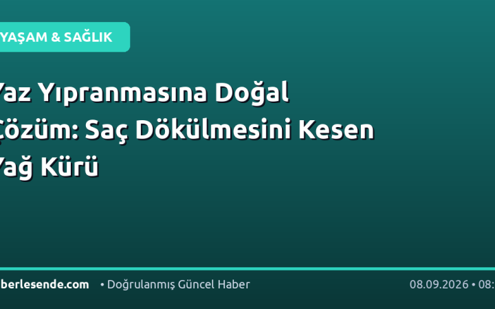 Yaz Yıpranmasına Doğal Çözüm: Saç Dökülmesini Kesen Yağ Kürü