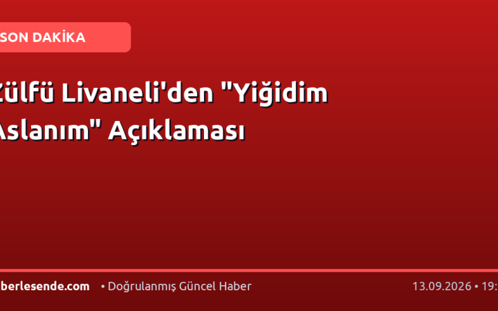 Zülfü Livaneli'den "Yiğidim Aslanım" Açıklaması