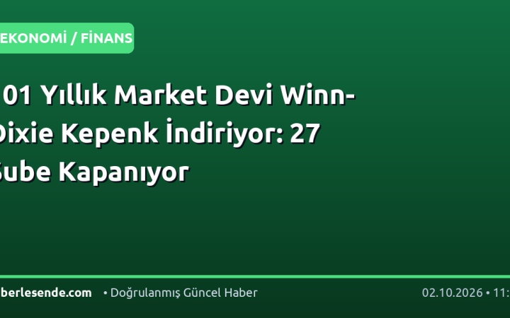 101 Yıllık Market Devi Winn-Dixie Kepenk İndiriyor: 27 Şube Kapanıyor