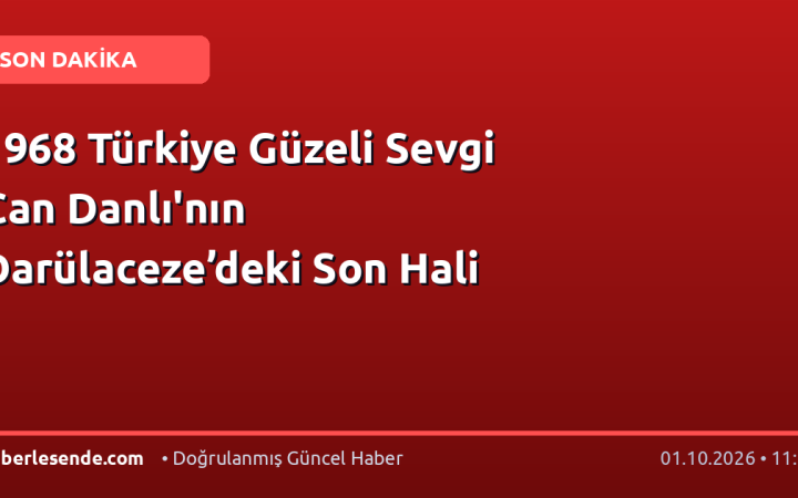 1968 Türkiye Güzeli Sevgi Can Danlı'nın Darülaceze’deki Son Hali