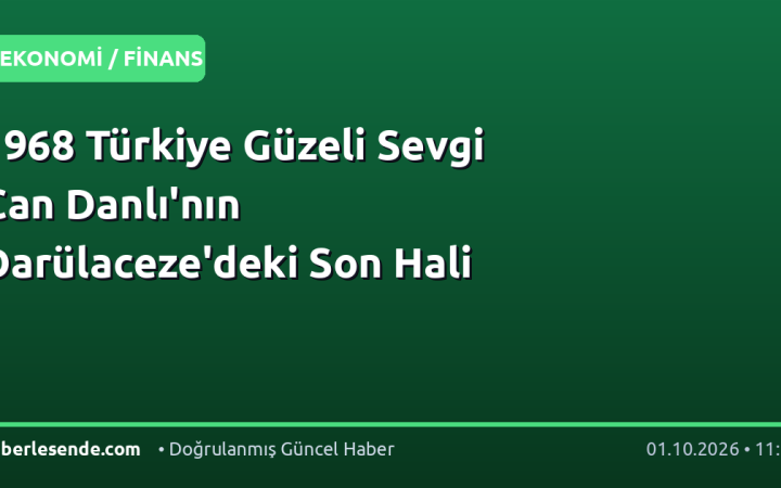 1968 Türkiye Güzeli Sevgi Can Danlı'nın Darülaceze'deki Son Hali