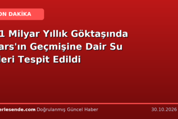 4,1 Milyar Yıllık Göktaşında Mars'ın Geçmişine Dair Su İzleri Tespit Edildi