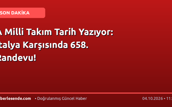 A Milli Takım Tarih Yazıyor: İtalya Karşısında 658. Randevu!