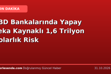 ABD Bankalarında Yapay Zeka Kaynaklı 1,6 Trilyon Dolarlık Risk