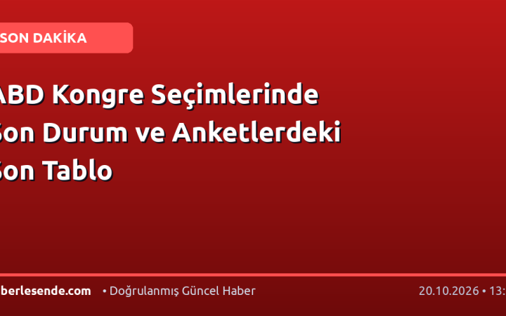 ABD Kongre Seçimlerinde Son Durum ve Anketlerdeki Son Tablo