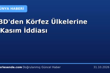 ABD'den Körfez Ülkelerine 4 Kasım İddiası