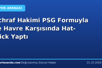 Achraf Hakimi PSG Formuyla Le Havre Karşısında Hat-trick Yaptı