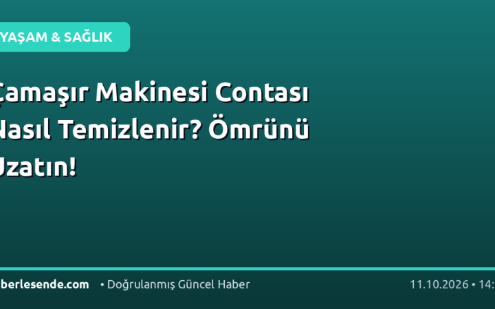 Çamaşır Makinesi Contası Nasıl Temizlenir? Ömrünü Uzatın!