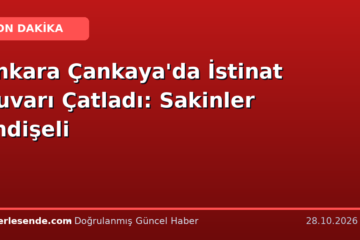 Ankara Çankaya'da İstinat Duvarı Çatladı: Sakinler Endişeli