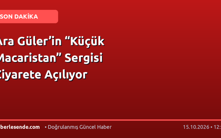 Ara Güler’in “Küçük Macaristan” Sergisi Ziyarete Açılıyor