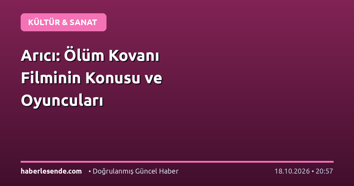 Arıcı: Ölüm Kovanı Filminin Konusu ve Oyuncuları