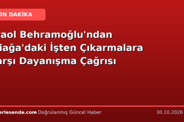 Ataol Behramoğlu'ndan Aliağa'daki İşten Çıkarmalara Karşı Dayanışma Çağrısı