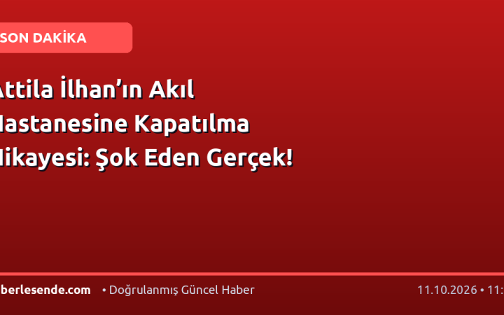 Attila İlhan’ın Akıl Hastanesine Kapatılma Hikayesi: Şok Eden Gerçek!