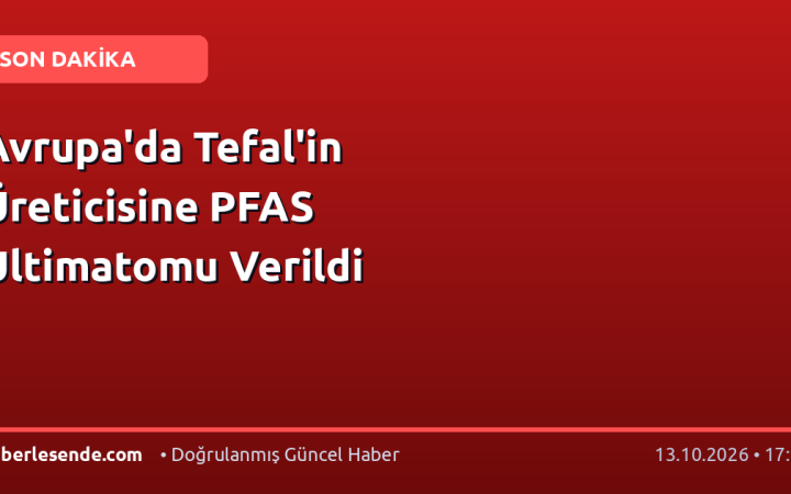 Avrupa'da Tefal'in Üreticisine PFAS Ultimatomu Verildi