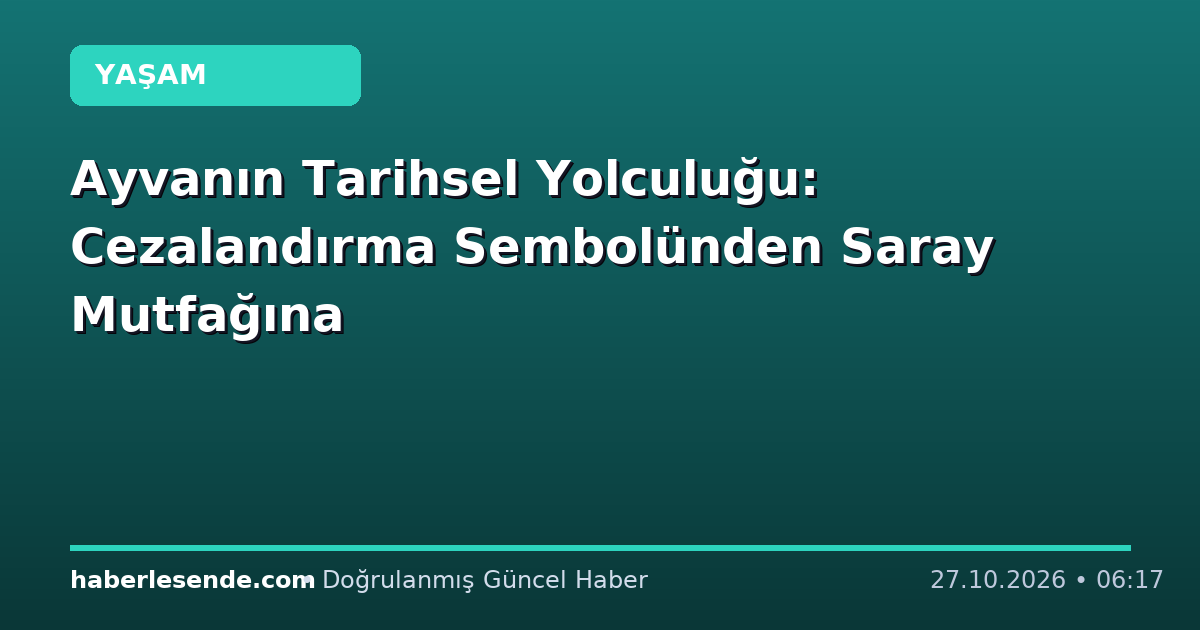 Ayvanın Tarihsel Yolculuğu: Cezalandırma Sembolünden Saray Mutfağına
