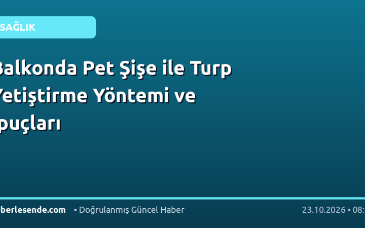Balkonda Pet Şişe ile Turp Yetiştirme Yöntemi ve İpuçları