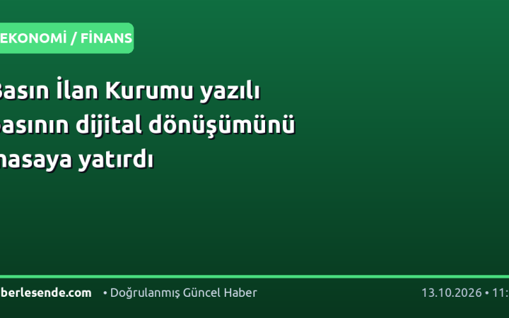 Basın İlan Kurumu yazılı basının dijital dönüşümünü masaya yatırdı
