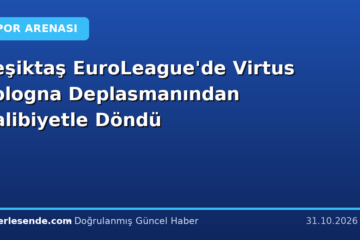 Beşiktaş EuroLeague'de Virtus Bologna Deplasmanından Galibiyetle Döndü