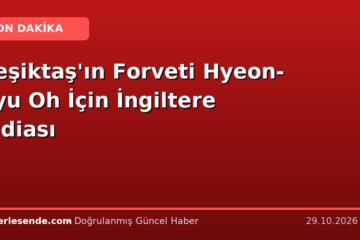 Beşiktaş'ın Forveti Hyeon-gyu Oh İçin İngiltere İddiası