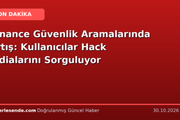 Binance Güvenlik Aramalarında Artış: Kullanıcılar Hack İddialarını Sorguluyor