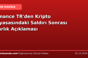 Binance TR'den Kripto Piyasasındaki Saldırı Sonrası Varlık Açıklaması