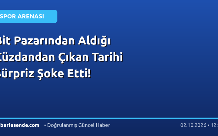 Bit Pazarından Aldığı Cüzdandan Çıkan Tarihi Sürpriz Şoke Etti!