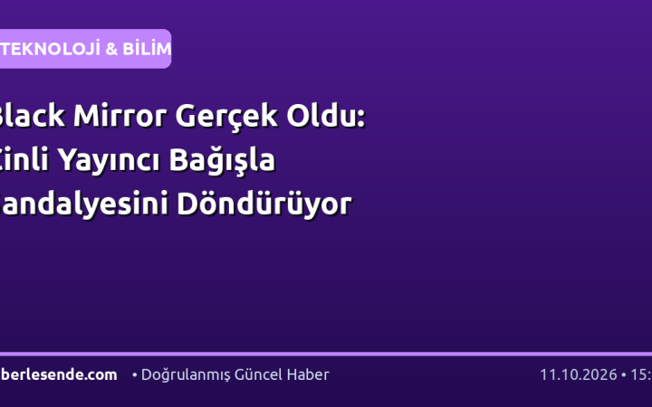 Black Mirror Gerçek Oldu: Çinli Yayıncı Bağışla Sandalyesini Döndürüyor