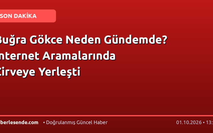 Buğra Gökce Neden Gündemde? İnternet Aramalarında Zirveye Yerleşti