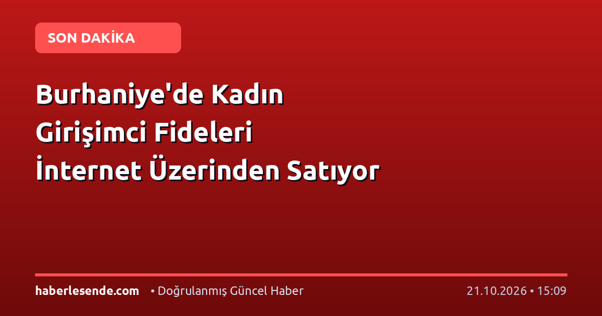 Burhaniye'de Kadın Girişimci Fideleri İnternet Üzerinden Satıyor