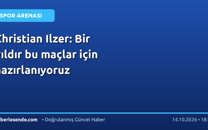 Christian Ilzer: Bir yıldır bu maçlar için hazırlanıyoruz