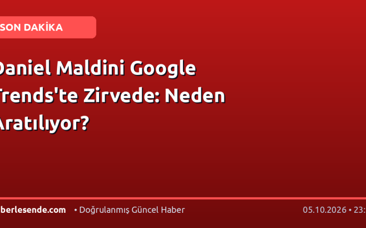 Daniel Maldini Google Trends'te Zirvede: Neden Aratılıyor?