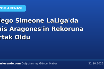 Diego Simeone LaLiga'da Luis Aragones'in Rekoruna Ortak Oldu