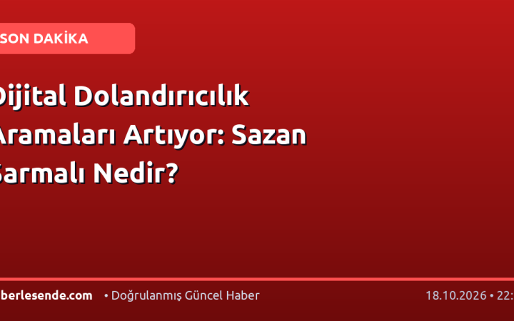 Dijital Dolandırıcılık Aramaları Artıyor: Sazan Sarmalı Nedir?