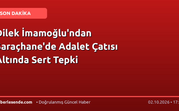 Dilek İmamoğlu'ndan Saraçhane'de Adalet Çatısı Altında Sert Tepki