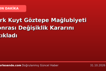 Dirk Kuyt Göztepe Mağlubiyeti Sonrası Değişiklik Kararını Açıkladı