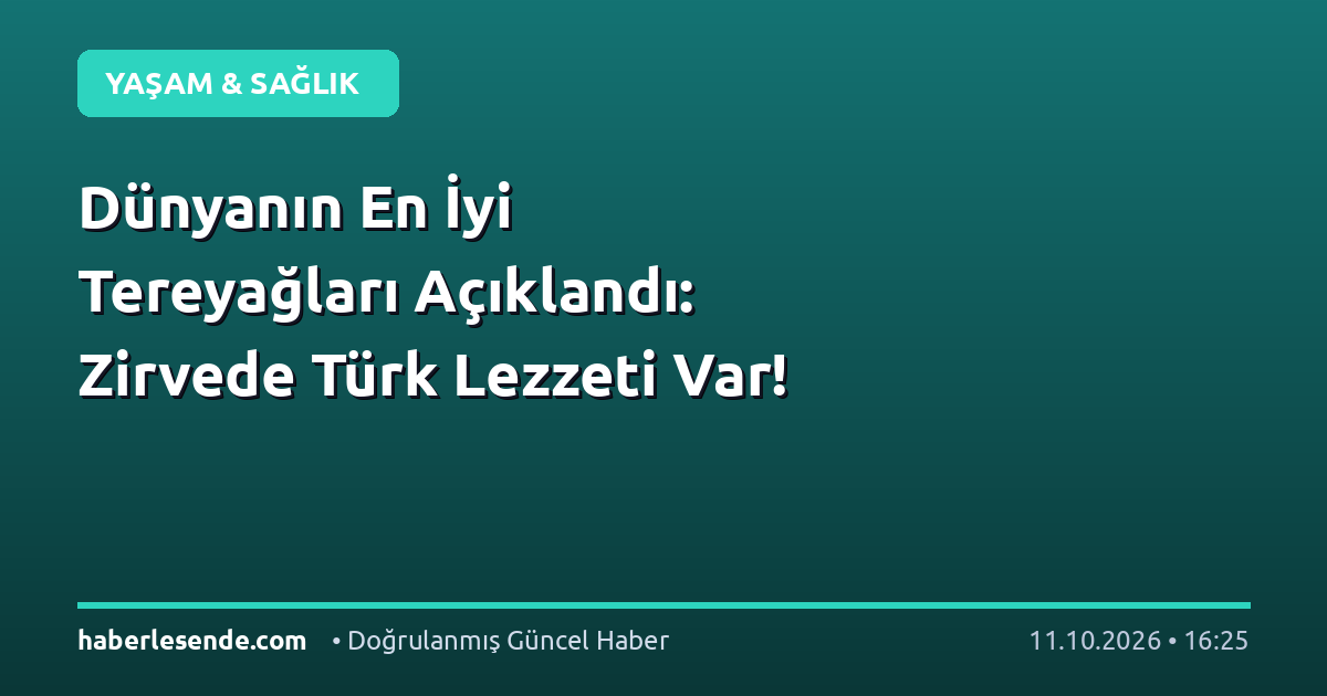 Dünyanın En İyi Tereyağları Açıklandı: Zirvede Türk Lezzeti Var!
