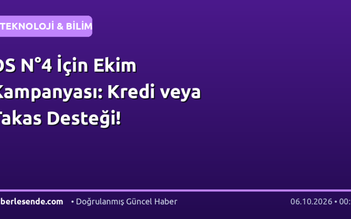 DS N°4 İçin Ekim Kampanyası: Kredi veya Takas Desteği!