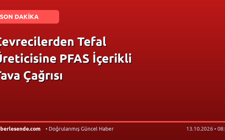 Çevrecilerden Tefal Üreticisine PFAS İçerikli Tava Çağrısı