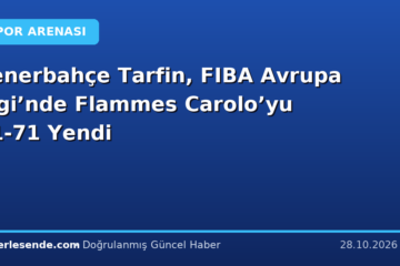 Fenerbahçe Tarfin, FIBA Avrupa Ligi’nde Flammes Carolo’yu 81-71 Yendi