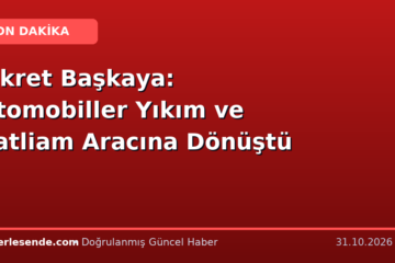 Fikret Başkaya: Otomobiller Yıkım ve Katliam Aracına Dönüştü
