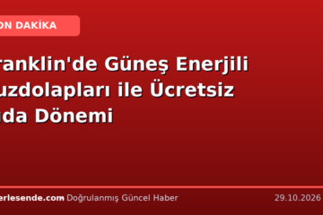 Franklin'de Güneş Enerjili Buzdolapları ile Ücretsiz Gıda Dönemi