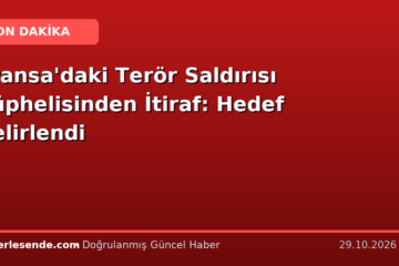Fransa'daki Terör Saldırısı Şüphelisinden İtiraf: Hedef Belirlendi
